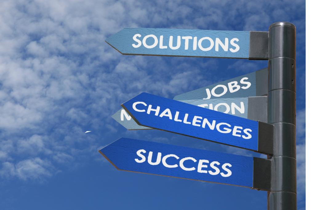 solutions-challenges-success-sign